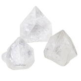 Amazing Gemstone apophyllite point collection for meditation focus.