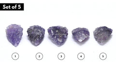 Amazing Gemstone arrowhead 1-5in detail, ideal for proportionate DIY projects