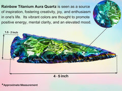 Amazing Gemstone arrowhead natural crystal detail highlighting raw beauty.