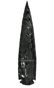 Amazing Gemstone black obsidian arrowhead pack for DIY jewelry projects.