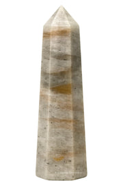Amazing Gemstone Chrysoberyl Cats Eye Crystal Tower apex focus for energized spaces.