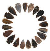 Amazing Gemstone fancy jasper arrowheads in bulk for craft projects and jewelry making.