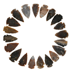 Amazing Gemstone fancy jasper arrowheads in bulk for craft projects and jewelry making.