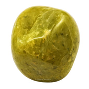Amazing Gemstone Green Opal tumbled stones in a neat 1 oz group for display or mindfulness.
