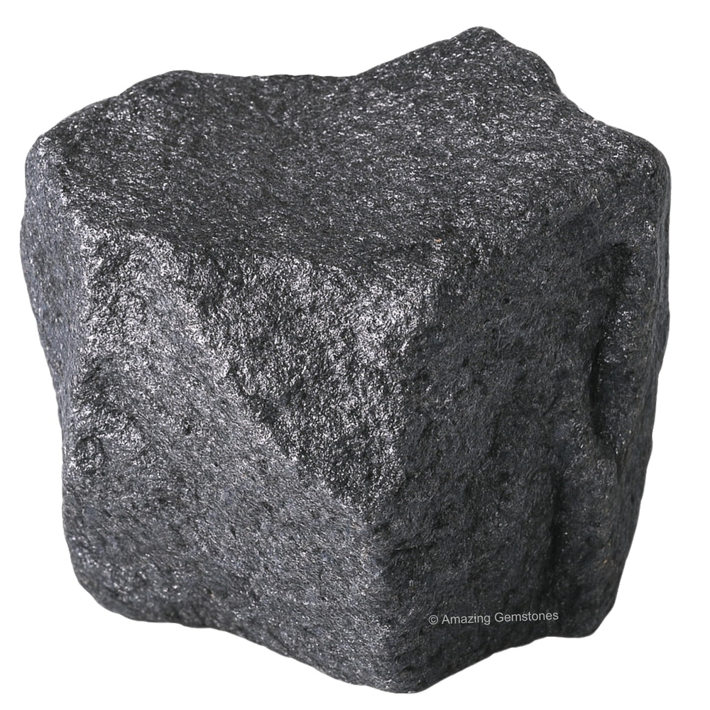 Amazing Gemstone Hematite raw crystal close-up for grounding energy.