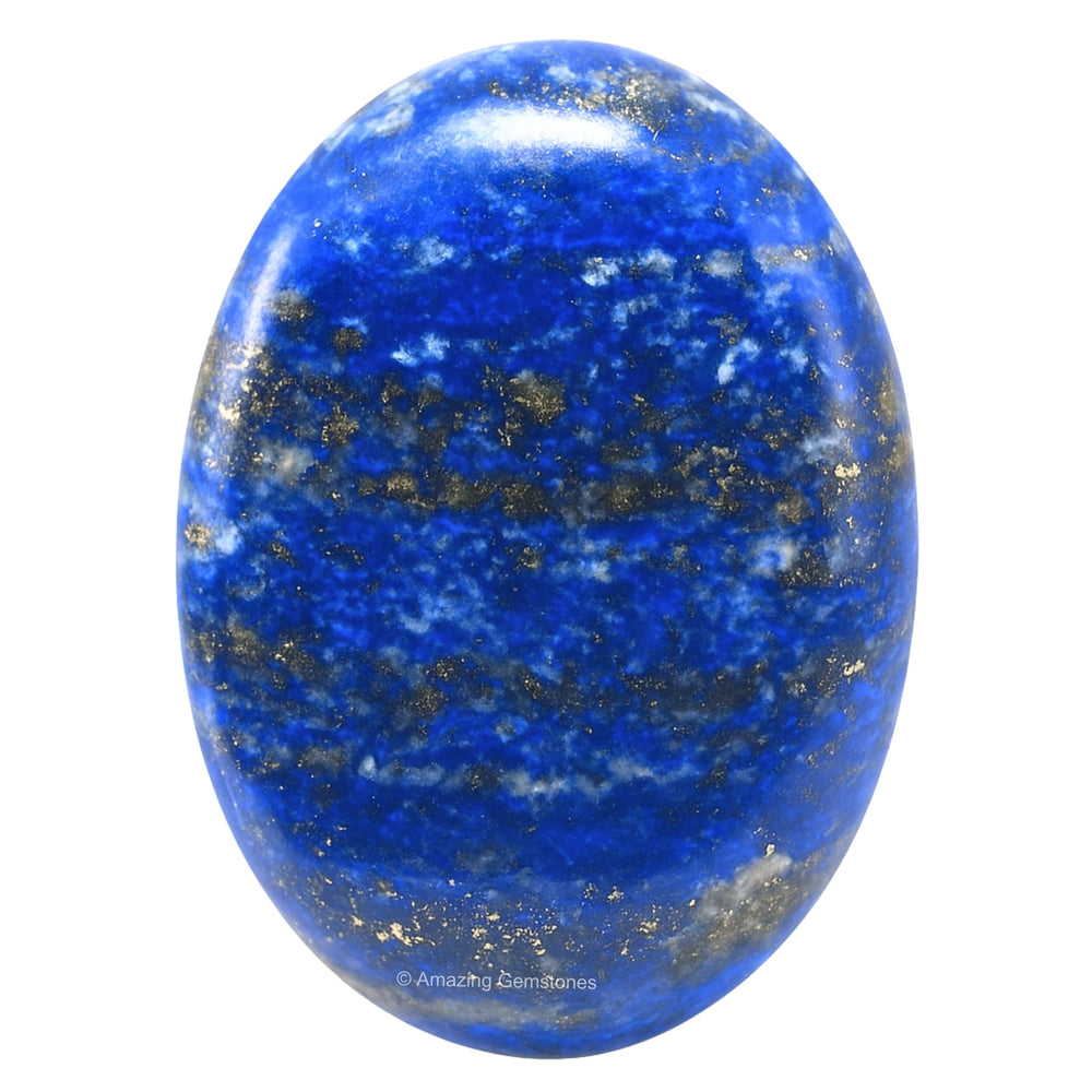 Amazing Gemstone lapis lazuli palm stone for massage and chakra balancing
