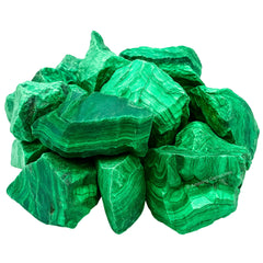 Amazing Gemstone Malachite with certificate of authenticity for crafts.