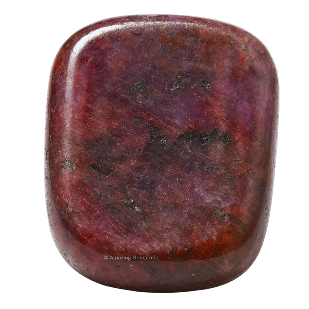 Amazing Gemstone Ruby polished rocks with sleek shine for display and collection.