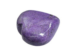 Stichtite heart palm stone suitable for back, neck, face, and feet massage.
