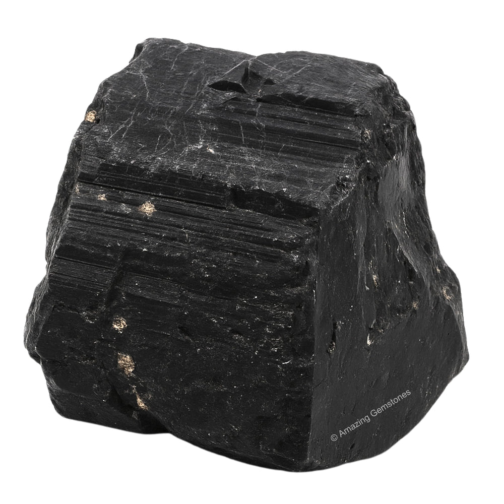 Amazing Gemstone turmalina negra cristal crudo, protección energética para tu espacio.