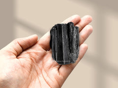 Amazing Gemstone turmalina negra regalo con certificado de autenticidad.