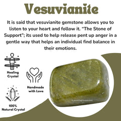 Amazing Gemstone Vesuvianite gemstone sets make thoughtful gifts and display pieces.