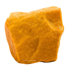 Amazing Gemstone Yellow Jasper rough stone in natural color for mindful tumbling and DIY projects.
