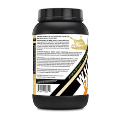 Amazing Muscle Vanilla Toffee powder provides daily protein support.