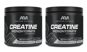 Amazing Muscle creatine monohydrate bottle showing unflavored powder ready to mix.