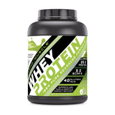 Amazing Muscle 5lb whey protein bottle labeled Japanese Matcha for post-workout recovery