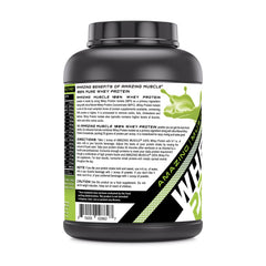 Amazing Muscle whey protein shake shown for morning fueling and smooth texture