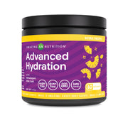 Amazing Nutrition Advanced Hydration powder tub front for enhanced workout hydration