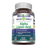 Amazing Nutrition Alpha Lipoic Acid 300 mg bottle for daily support.