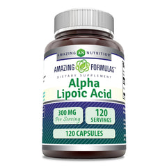 Amazing Nutrition Alpha Lipoic Acid 300 mg capsules for daily wellness