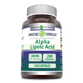 Amazing Nutrition Amazing Formulas Alpha Lipoic Acid 300 mg bottle front view for everyday wellness