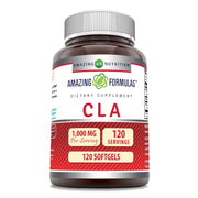 Amazing Nutrition Amazing Formulas CLA softgel bottle for easy daily supplementation