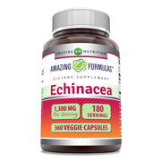 Amazing Nutrition Amazing Formulas Echinacea bottle with 1300 mg per serving for daily use