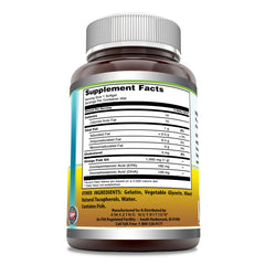 Amazing Nutrition Amazing Omega 1000mg softgel capsules in hand suggests easy daily supplementation.