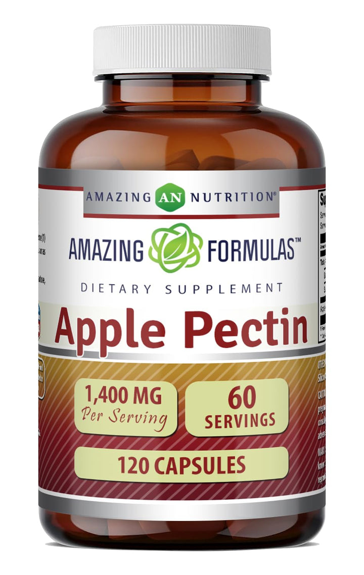 Amazing Nutrition front label showing product benefits and count