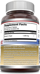 Amazing Nutrition Brewers Yeast bottle with non-GMO and gluten-free labels visible