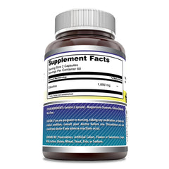 Amazing Nutrition Citicoline capsules close-up highlighting easy-to-dose capsules.