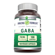 Amazing Nutrition GABA bottle for daily relaxation support.