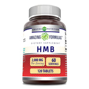 Amazing Nutrition HMB bottle front view for workout support