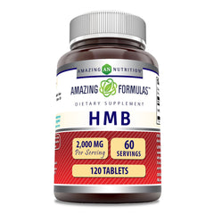 Amazing Nutrition HMB bottle front view for workout support