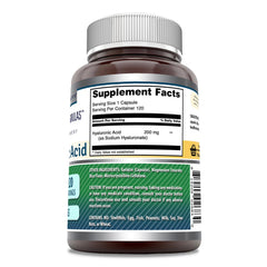 Amazing Nutrition Hyaluronic Acid bottle shows the easy daily capsule format.