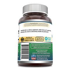Amazing Nutrition capsules closeup highlighting high-quality Hyaluronic Acid & MSM