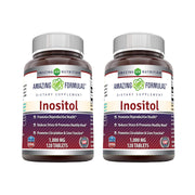 Amazing Nutrition Inositol 1000mg tablet bottle supports daily wellness routine.
