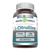 Amazing Nutrition L-Citrulline bottle with capsules for daily wellness