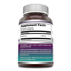 Amazing Nutrition L-Methionine bottle pour captures easy daily supplementation