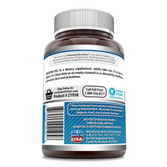 Amazing Nutrition packaging box with Non-GMO and Gluten Free labels