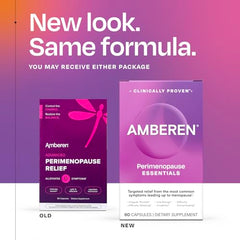 Amberen capsules close-up for potential mood and energy support.