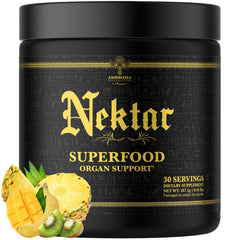 Ambrosia Nektar bottle with Strawberry Lychee flavor for daily energy boost