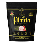 Ambrosia Planta bottle pour shows premium vegan protein for post-workout refuel