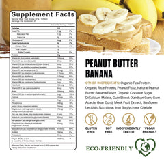 Ambrosia Planta scoop with label, 20g protein per serving