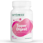 AMBROSIAL Super Digest bottle front ideal for post-meal support