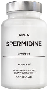 Amen Spermidine supplement bottle front for easy daily use