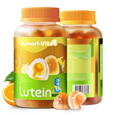 Ameri-Vita sugar-free lutein gummies bottle front supports daily eye health