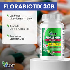 America Medic & Science Florabiotix bottle cap for easy daily intake