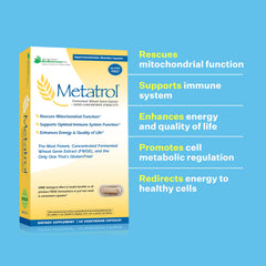 American BioSciences Metatrol gluten-free packaging emphasizes purity and quality