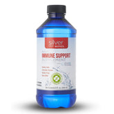 American Biotech Labs Silver Biotics bottle closeup for daily immune support.